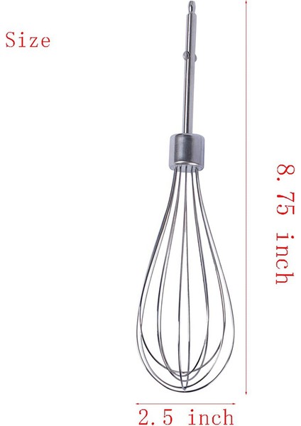 Kitchenaid El Mikseri Ataşmanları Aksesuarları Için 2x W10490648 ve Khmpw Çırpıcılar, Çırpıcı Turbo Çırpıcılar, Krem, Köpük Yapma (Yurt Dışından) fırsatları
