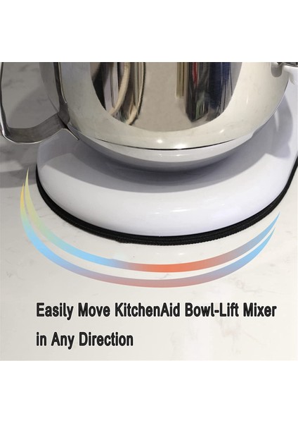Kitchenaid Mikser Için Sürgülü Mat, Kitchenaid 4.5-5 Qt Tilt-Head Stand Mikser Için Mikser Taşıyıcı Kaydırıcı Mat Pedi (Yurt Dışından)