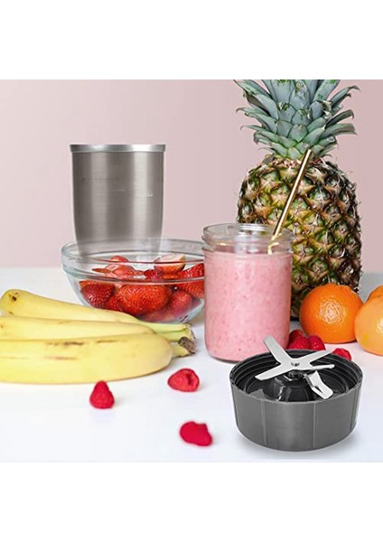 Nutribullet Pro 900W/600W Blender Çıkarıcı ile Uyumlu Bıçak Yedek Parçası - 6 Kanatlı Bıçak Dahil (Yurt Dışından)
