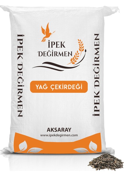 Ipek Değirmen Yağ Çekirdeği Tozsuz Papağan Güvercin Kuş Yemi 3 kg