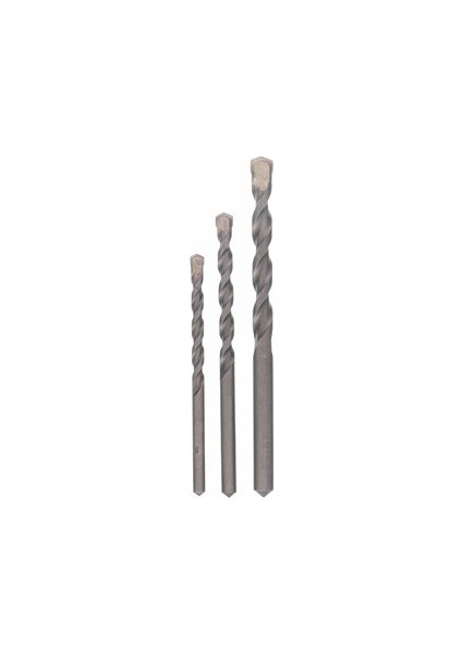 - 3 Parçalı Beton Matkap Ucu Seti Cyl-3 - 5: 6: 8 Mm