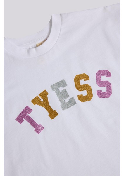 Bg Store Kız Çocuk Beyaz Tshirt