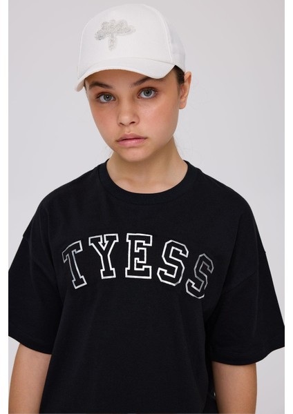 Bg Store Kız Çocuk Siyah Tshirt