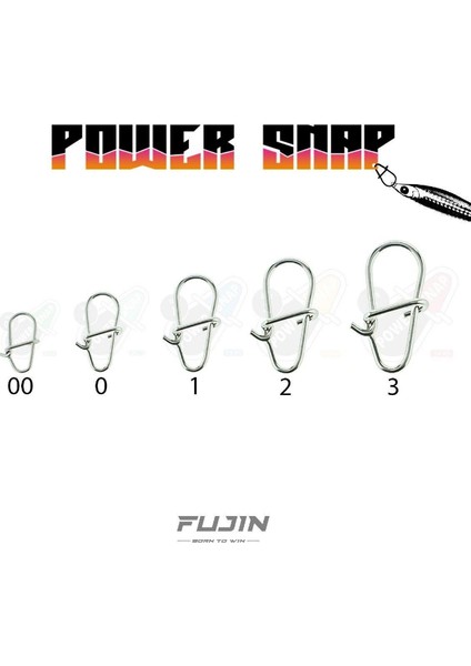 Power Snap Maket Balık ve LRF Klipsi - 3