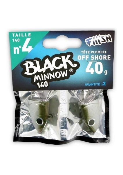 BM140/4 BM030 Off Shore 40gr Kaki Jig Head