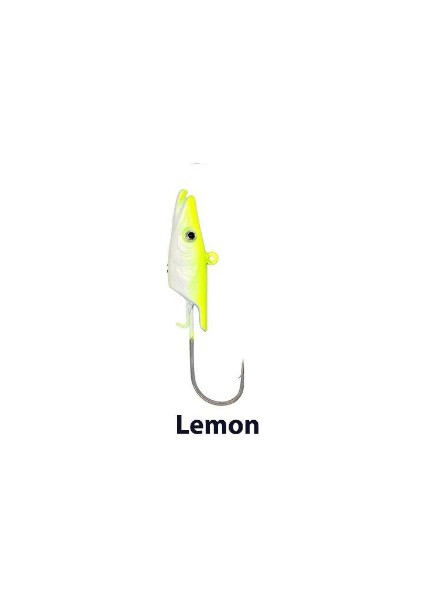 Salt Eel 8.5gr Jighead - LEMON
