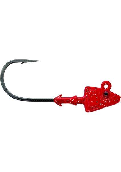 Sd840 Shad Jig Head - RED - 7GR 3/0