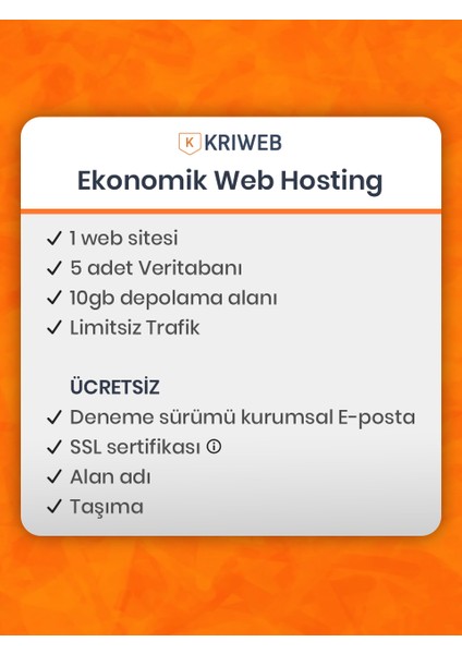 Ekonomik Web Hosting