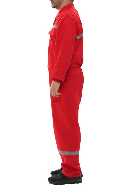 16/12 Gabardin Kırmızı Tulum fiyatları