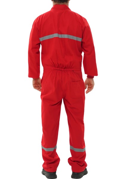 16/12 Gabardin Kırmızı Tulum modelleri