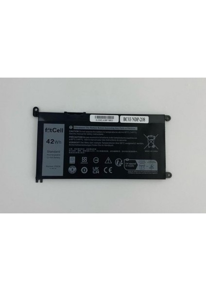 Dell Inspiron 3780 Inspiron 3584 , Inspiron 5591 2 In 1 Notebook Bataryası