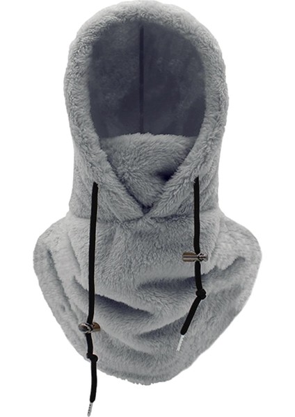 Erkekler Kadınlar Için Kış Sı Kayak Snowboard Sürme Yürüyüş Gri Için Balaclava Ş (Yurt Dışından)
