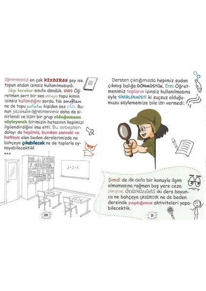 3.sınıf 5N1K Mizah Hikayeleri 10 Kitap (48 Sayfa)