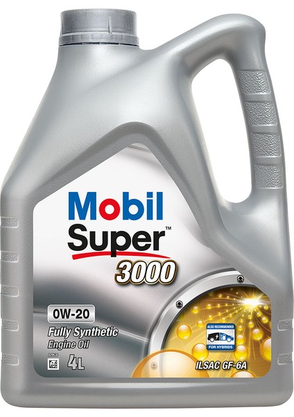 Super 3000 0W20 Motor Yağı 4l ÜT:2024