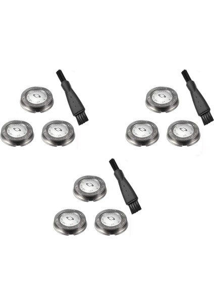 9 Adet Yedek Tıraş Makinesi Kafa Philips Norelco Hq3 Hq4 HQ55 HQ56 HQ6900 HQ6868 HQ5812 HQ6874 Tıraş Bıçağı (Yurt Dışından)