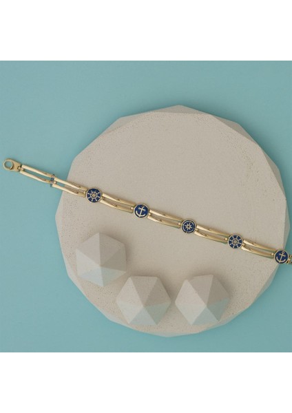 Marin Figürlü Altın Bileklik fiyatları