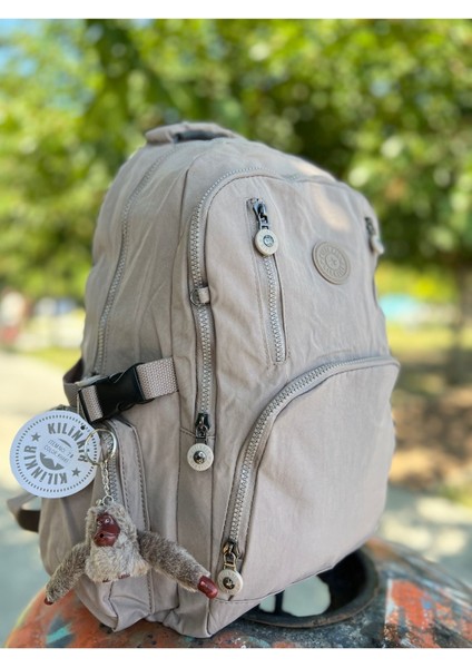6 Fermuarlı Geniş Hacimli Yağmur Suyu Itici Özellikte Okul Için Uygun Kumaş Sırt Çantası fiyatları
