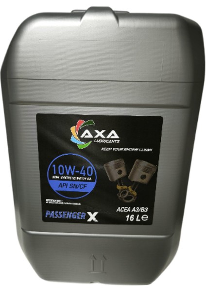 Axa Lubricants 10W40 16 Lt Motor Yağı (Üretim YILI:2024)