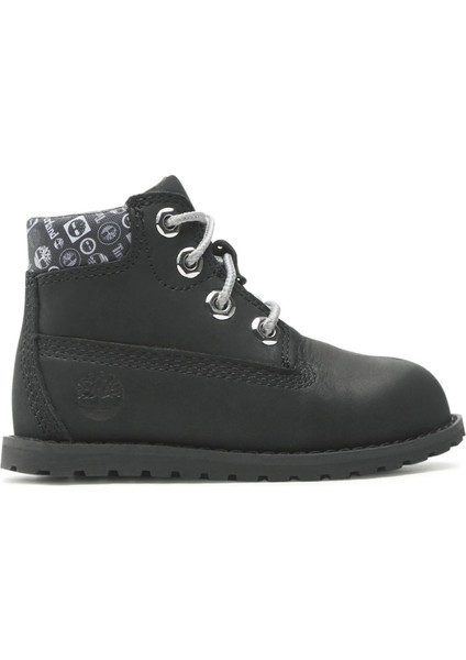 Mid Lace Up With Zip Çocuk Bot - TB0A2N2R