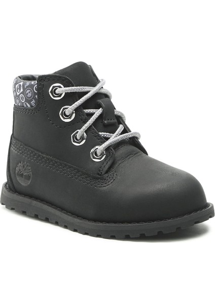 Mid Lace Up With Zip Çocuk Bot - TB0A2N2R
