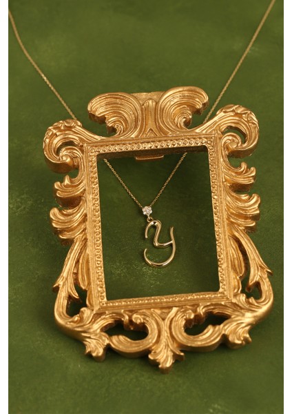 Y Harf Altın Kolye CGKKLY200