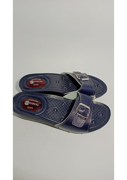 Poli Tabanjel Astarlı Tokalı Ortopedikterlik