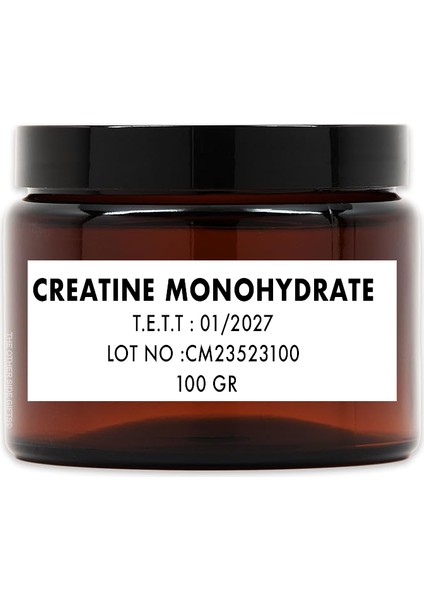 Creatine Monohydrate Saf Hammadde 100 gr