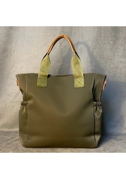 Tote Bag Yeşil Omuz Çantası - 28 x 37 cm modelleri