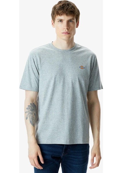 Mapleton Ss Erkek Gri T-Shirt DK0A4XDBGYM1