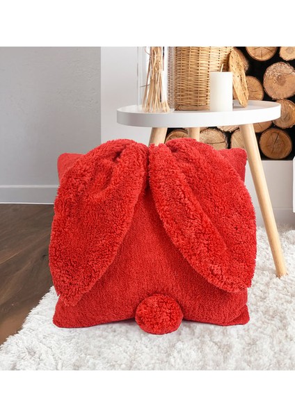 Legosh Tavşan Kulaklı Kırlent Yastık - Sevimli Ev Dekorasyonu Için Ideal indirimleri