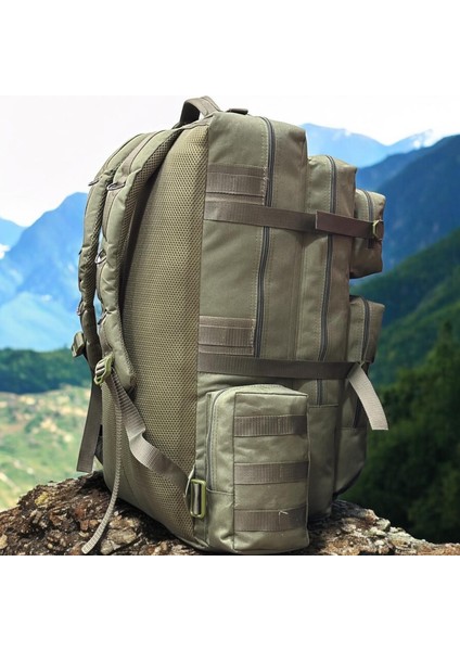75+5 Lt Su Geçirmez Destekli Outdoor Trekking Spor Dağcı Sırt Çantası