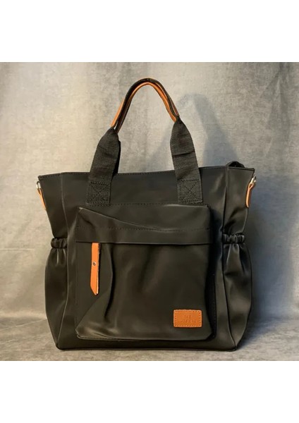 Tote Bag Siyah Omuz Çantası - 28 x 37 cm fiyatları