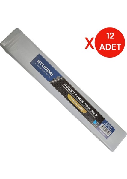 Motor Zincir Bileme Eğesi 13/64'' (5.2mm) 12 Adet
