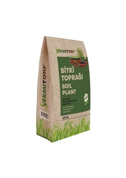 Organik Gübreli Bitki Toprağı 10 Litre