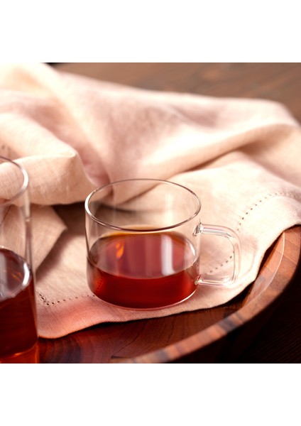 Panyu Borosilikat Cam Kupa 150 ml Şeffaf