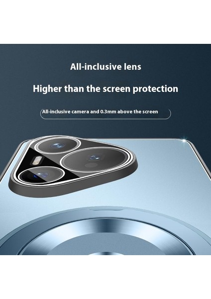 Huawei Pura 70 Pc + Tpu Mat Kickstand Lens Filmli Arka Telefon Kapağı (Yurt Dışından) modelleri