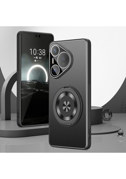 Huawei Pura 70 Pc + Tpu Mat Kickstand Lens Filmli Arka Telefon Kapağı (Yurt Dışından) fırsatları