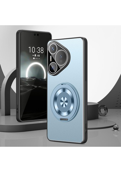 Huawei Pura 70 Pc + Tpu Mat Kickstand Lens Filmli Arka Telefon Kapağı (Yurt Dışından) indirimleri