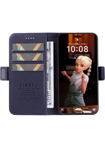 Honor Magic7 Pro 5g Cüzdan Telefon Kılıfı Deri Stand Kapağı (Yurt Dışından)