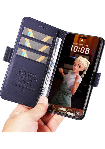Honor Magic7 Pro 5g Cüzdan Telefon Kılıfı Deri Stand Kapağı (Yurt Dışından)