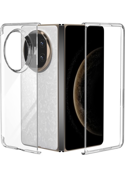 Huawei Mate X6 Şeffaf Kılıf Düşmeyi Önleyici Sert Pc Telefon Kapağı (Yurt Dışından)