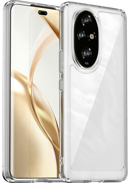 Honor 200 Pro 5g Tpu + Temperli Cam Filmli Akrilik Şeffaf Telefon Kapağı (Yurt Dışından)