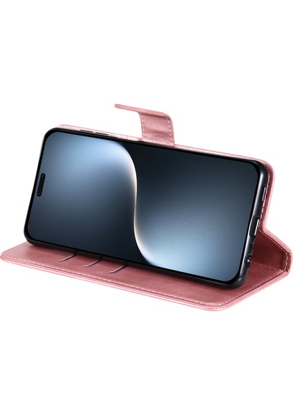 Honor Magic7 Pro 5g Fermuarlı Cüzdan Buzağı Dokusu Pu Deri Telefon Kapağı (Yurt Dışından)