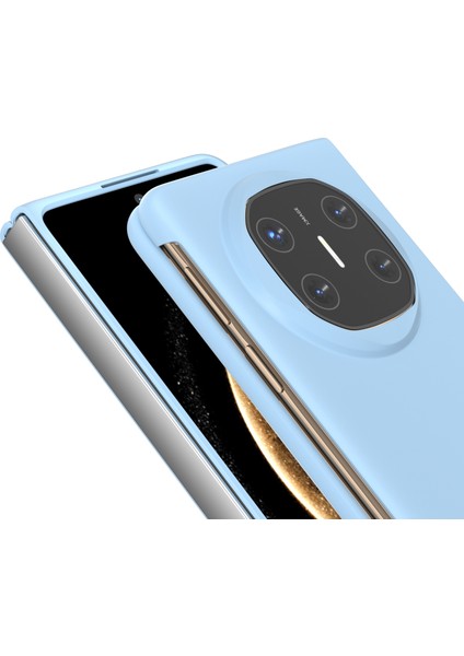 Huawei Mate X6 Cilt Dokunuşlu Doku Sert Pc Katlanır Telefon Kapağı (Yurt Dışından) fırsatları