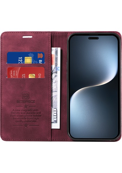 Honor Magic7 Pro 5g Standlı Cüzdan Deri Telefon Kılıfı (Yurt Dışından) fiyatları