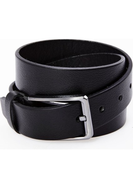 3,5 cm Klasik Erkek Kemeri Klasik Erkek Tek Kat Siyah modelleri