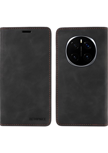 Honor Magic7 Pro 5g Standlı Cüzdan Deri Telefon Kılıfı (Yurt Dışından)
