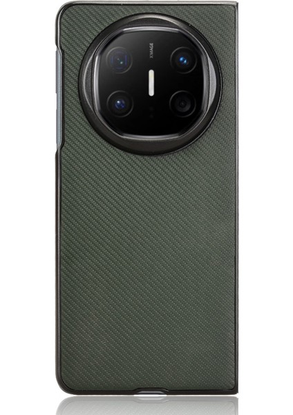 Huawei Mate X6 Karbon Fiber Doku Darbeye Dayanıklı Pu + Pc Telefon Kapağı (Yurt Dışından) indirimleri