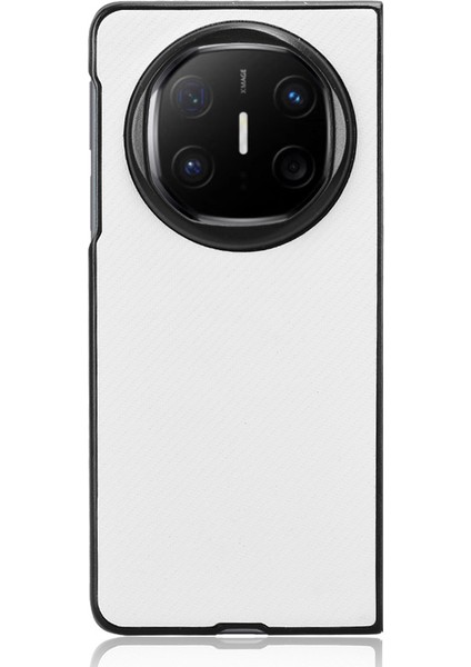 Huawei Mate X6 Karbon Fiber Doku Darbeye Dayanıklı Pu + Pc Telefon Kapağı (Yurt Dışından) indirimleri