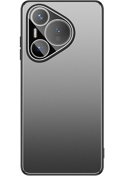 Huawei Pura 70 Pro / 70 Pro Plus Pc+Tpu Lens Filmli Mat Arka Telefon Kapağı (Yurt Dışından)